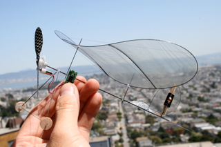 Illustration for article titled Carbon Butterfly Gallery: RC Plane Lighter Than a Sheet of Paper